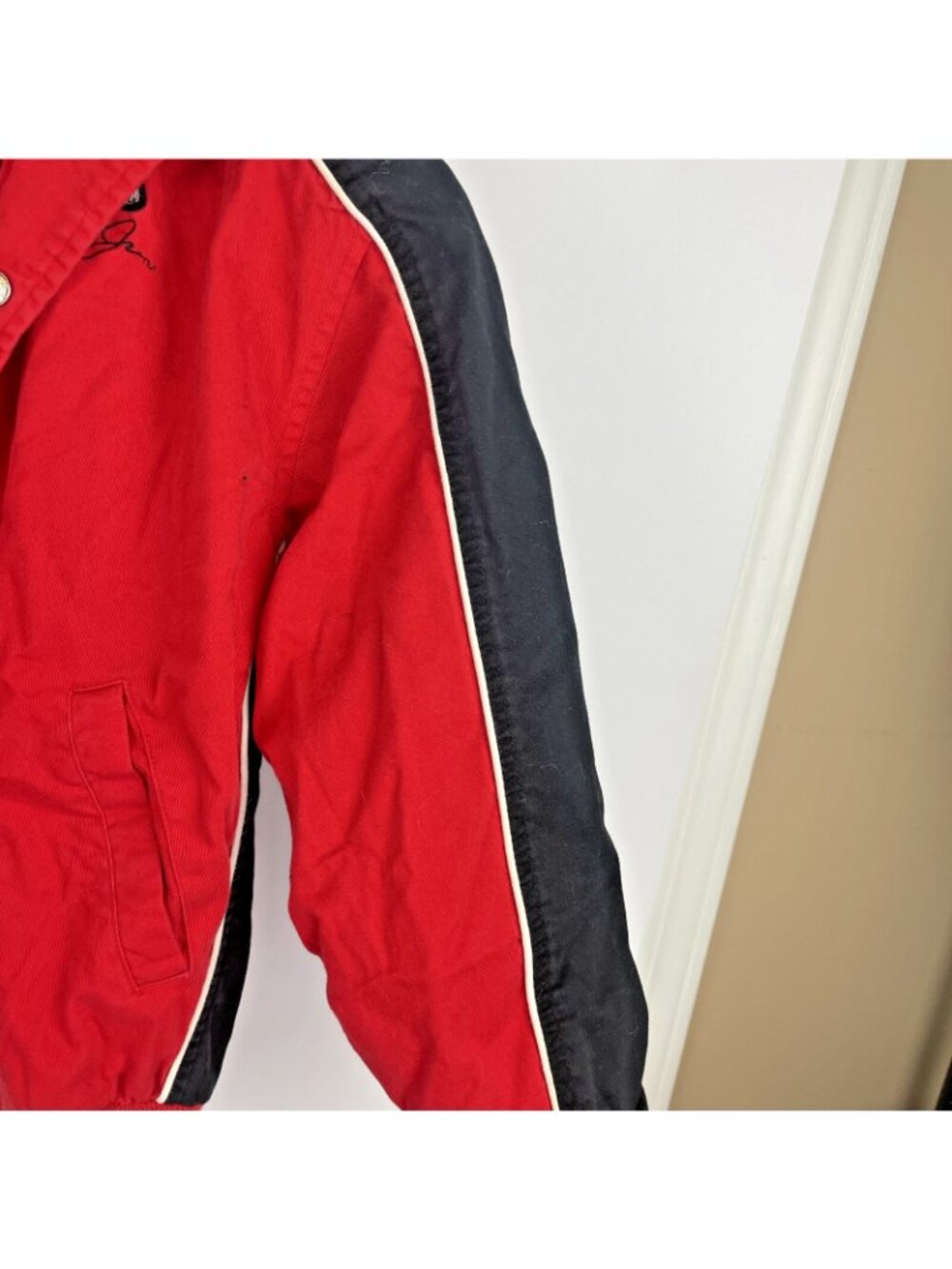 Dale Earnhardt Jr. #8 Racing Jacket – Boys 14/16 Embroidered NASCAR Style - Picture 3 of 7